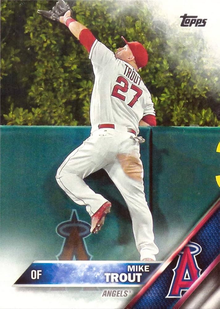 レア 2016 Topps マイク・トラウト 切手レリック CSG 9.5 レア 2016 Topps マイク・トラウト 切手レリック CSG 9.5